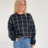 On the Grid Sweater