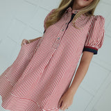 Ever After Mini Dress - Brick