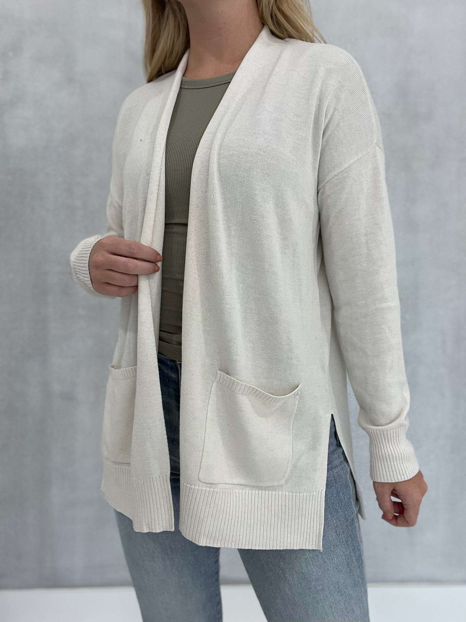 Easy Come Cardi - Oatmeal