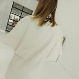 Catie Batwing Dress - Cream