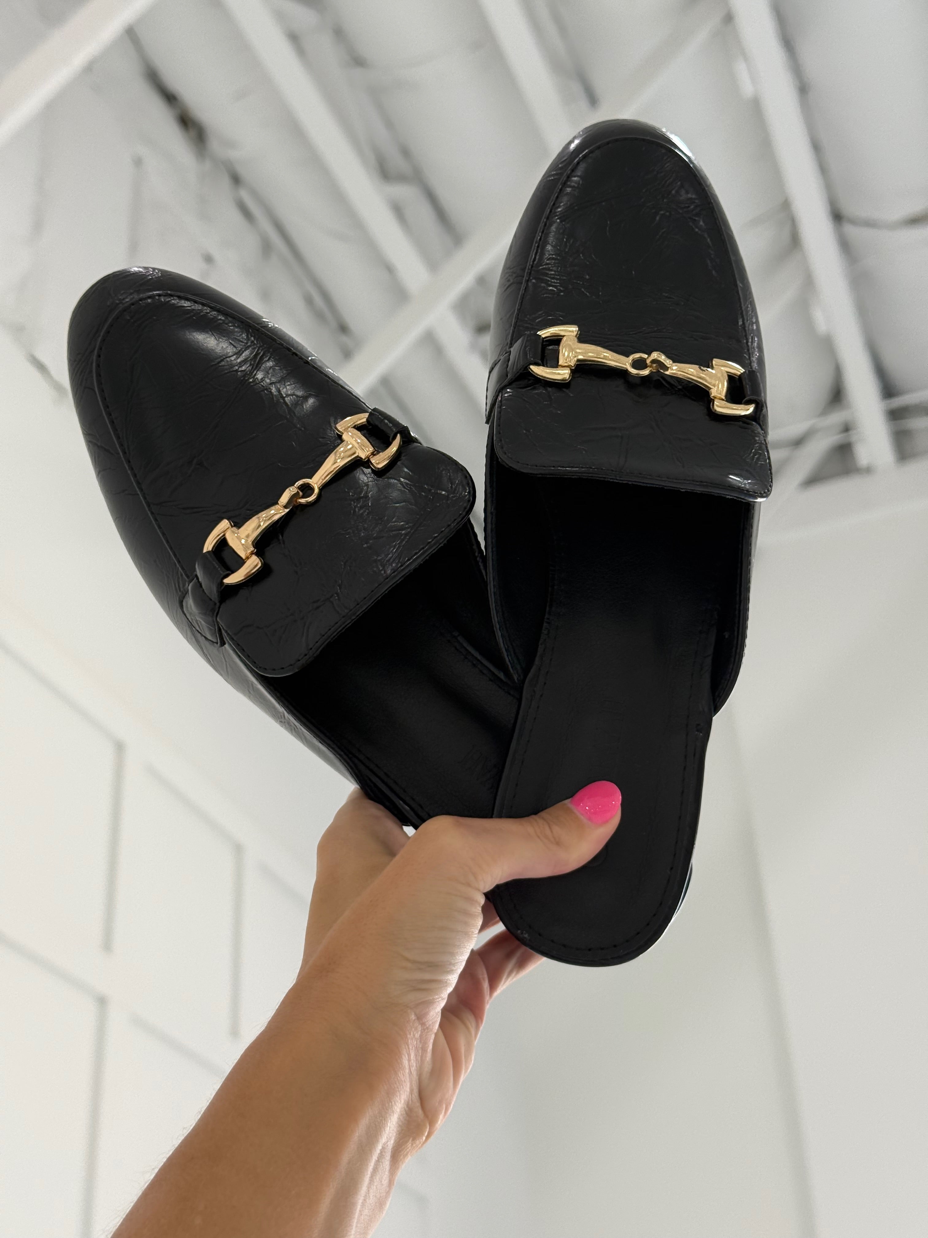 Kleine Horsebit Mule