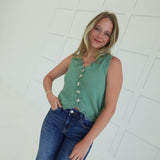 Markesh Sweater Top - Seafoam