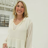 Callie Blouse - Cream