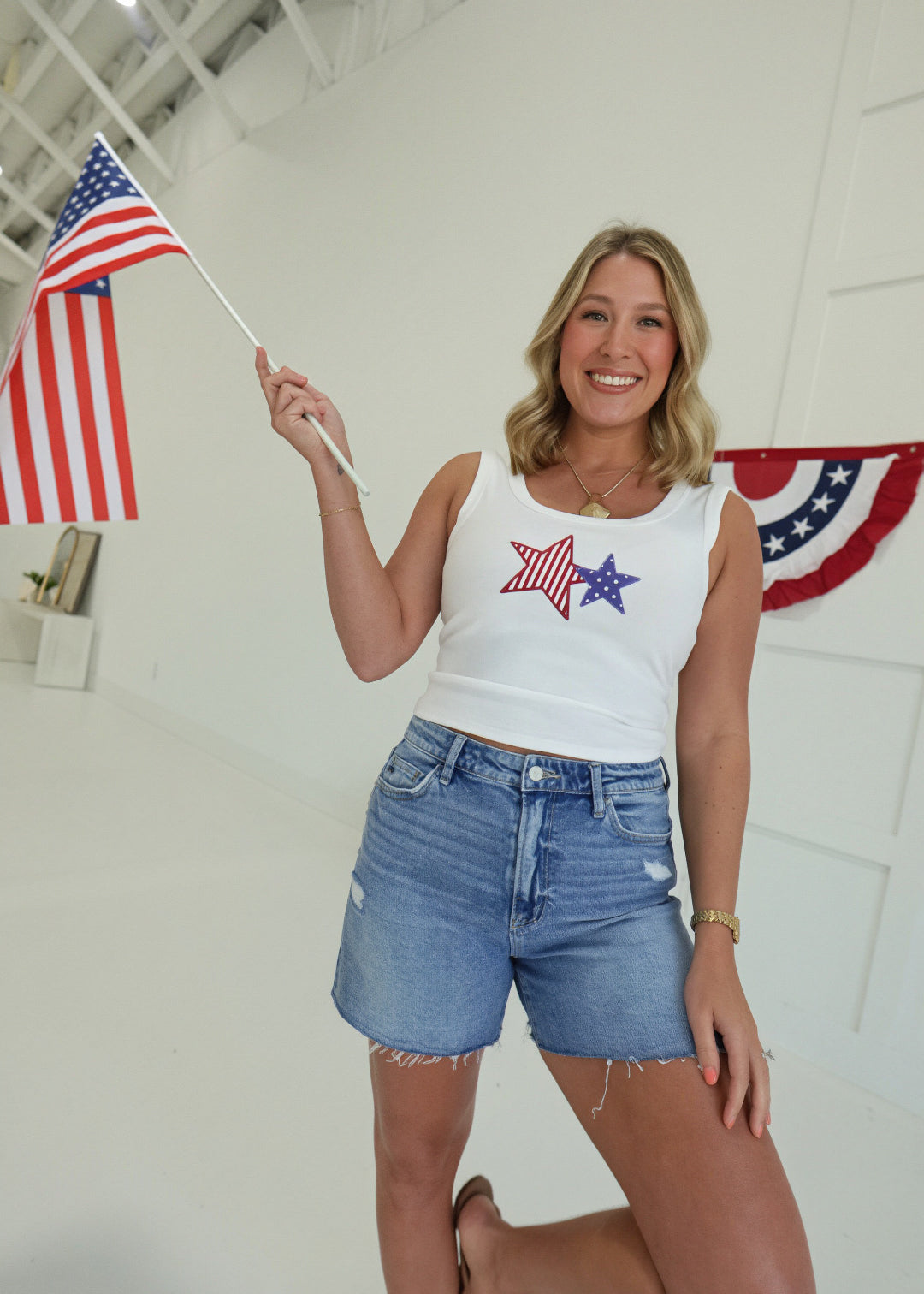 Firework Tank Top