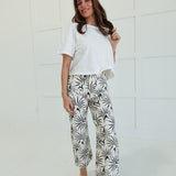 Paloma Cropped Pants - Cream