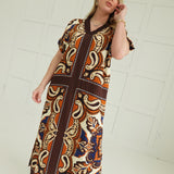 Moira Printed Maxi Dress