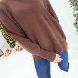 Side Quest Sweater - Brown