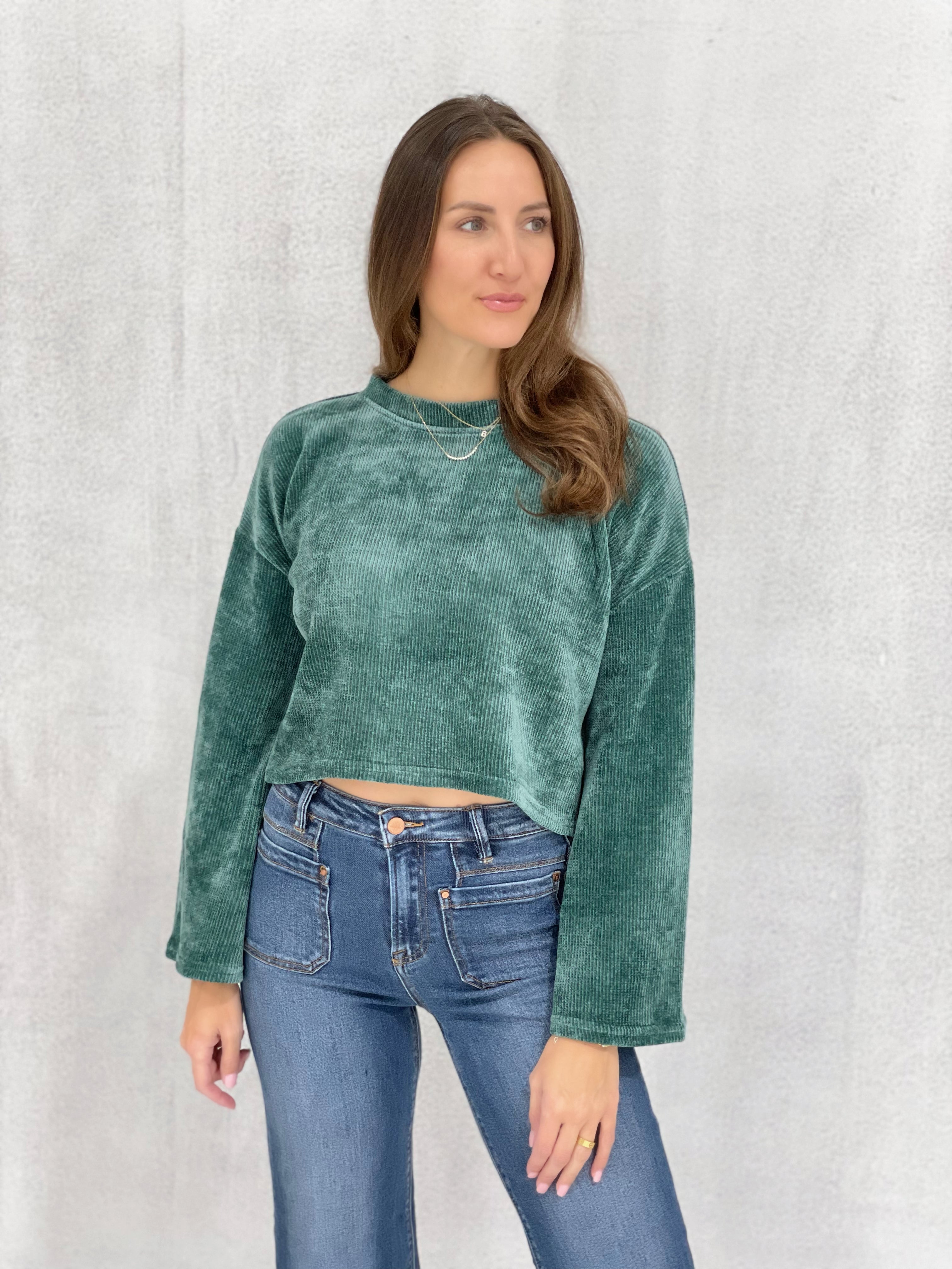 Right Reasons Sweater - Green