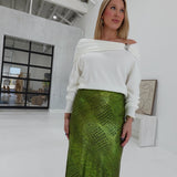 Nadia Sweater Top - Off White