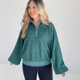 Call It A Night Pullover - Dk Green