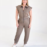 Profile Jumpsuit - Mocha