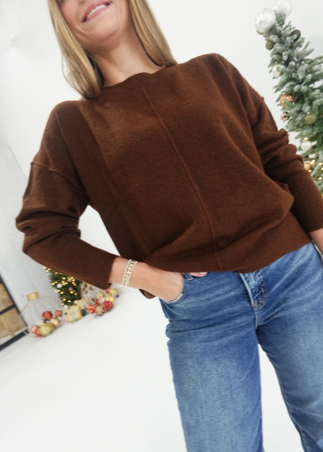 This Love Sweater - Brown