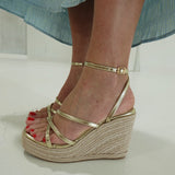 Marbella Wedge - Gold