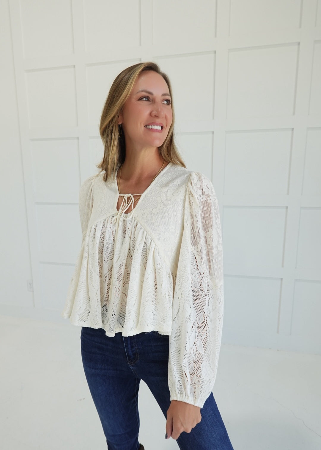 Laced With Affection Top