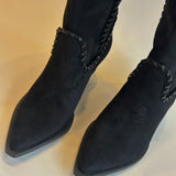 Stellar Whipstitch Boot - Black