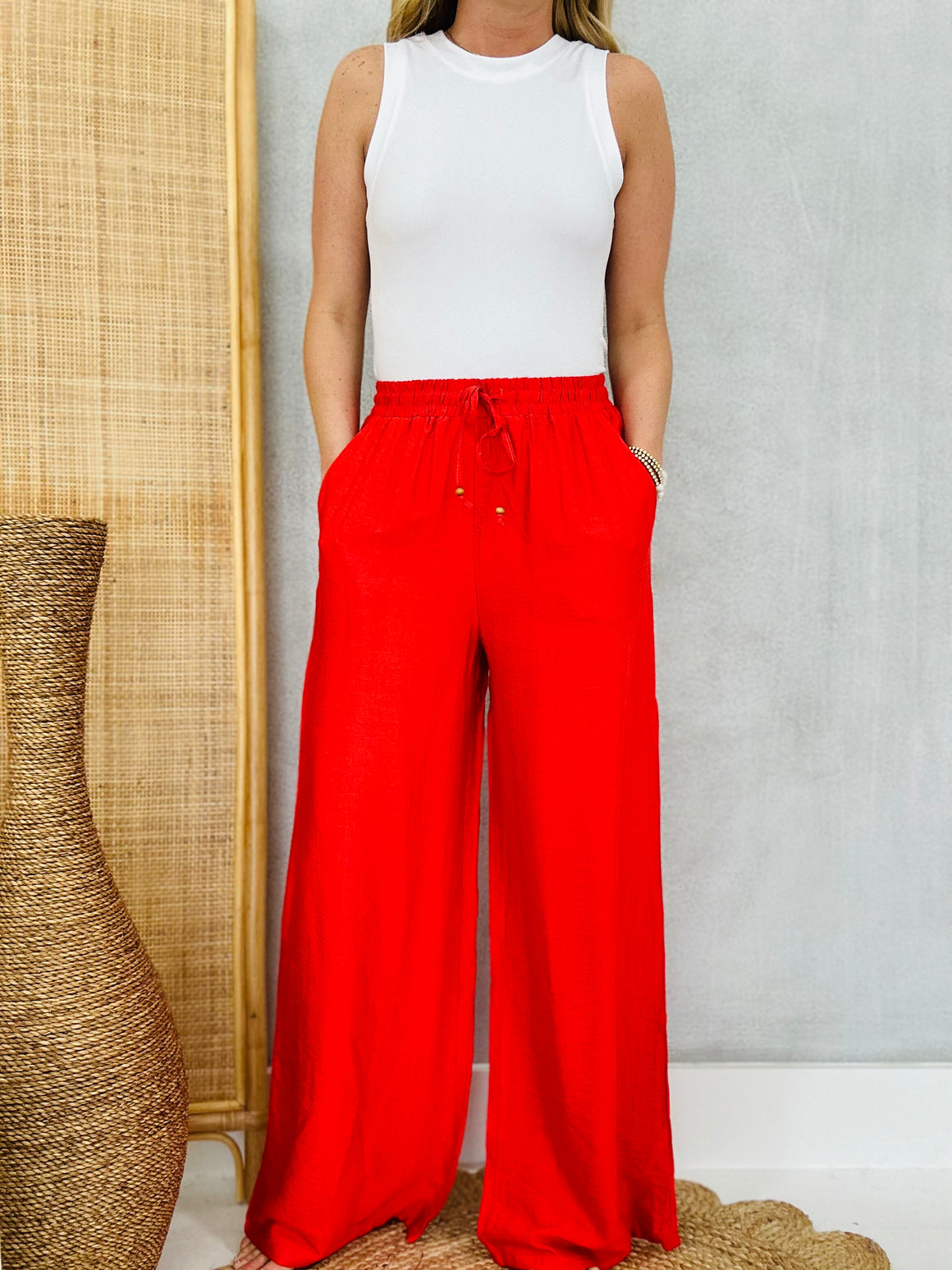 The Serenity Pants - Red