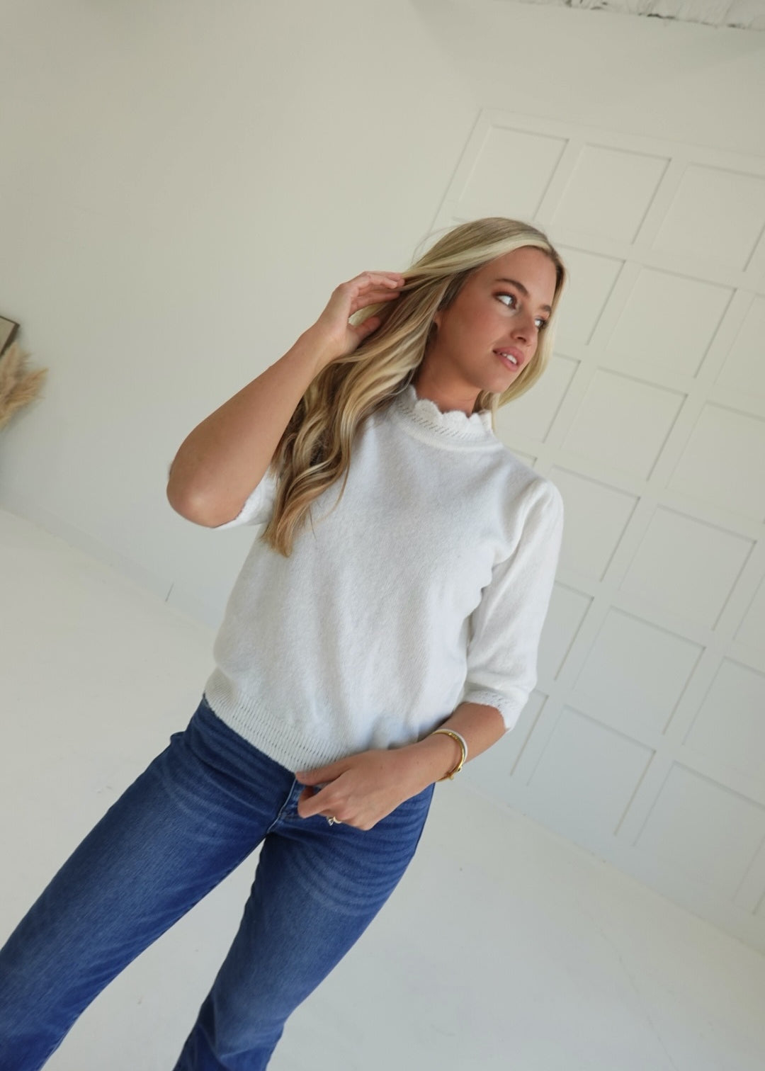 Loblolly Sweater - Cream