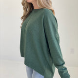 Cooling Down Lightweight Sweater - Green