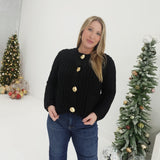 Goldie Chunky Sweater - Black