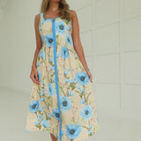 Florally Yours Midi Dress
