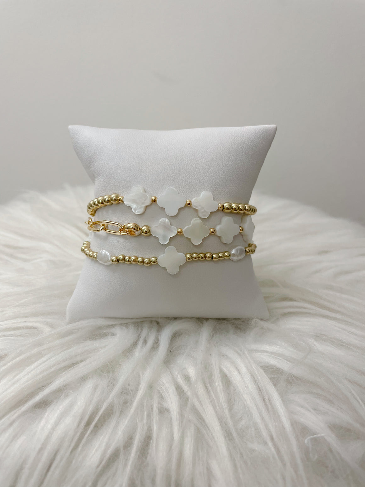 Clover Bracelet Set