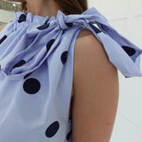 Prim + Proper Midi Dress - Blue