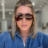Logan Sunglasses - Dark Brown - Freyrs