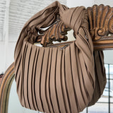 Pleated Shoulder Bag