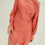 Sloane Satin Mini Dress