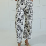 Paloma Cropped Pants - Cream
