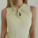 Tilly Mini Dress - Pale Banana