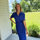 Strictly Professional Midi Dress