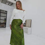 Nadia Sweater Top - Off White