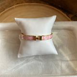H Cuff Bracelet - Pink