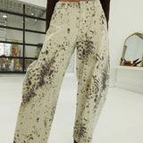 Rita Snow Leopard Jeans