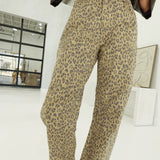 Leena Leopard Jeans