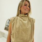Smooth Talkin' Top - Taupe