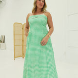 Farah Midi Dress - Green
