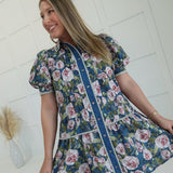 Forsyth Mini Dress - Teal