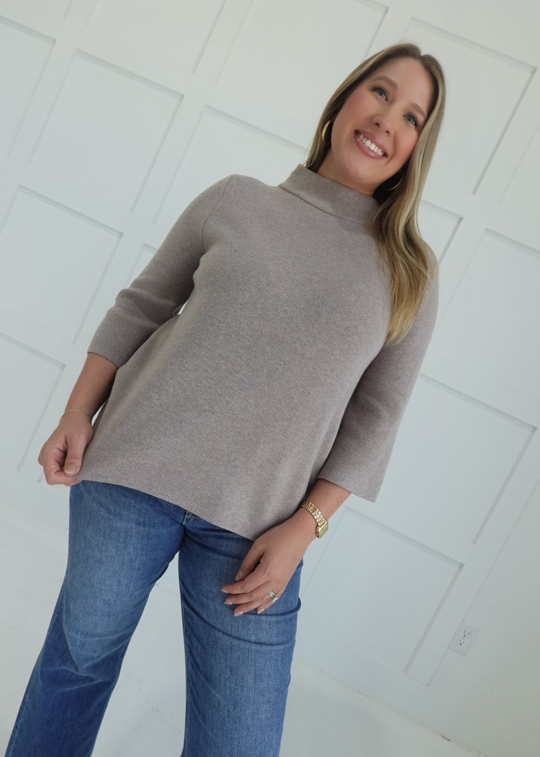 Vista Belle Sweater - Mocha