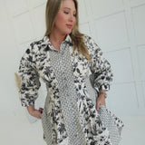Creek Don't Rise Mini Dress
