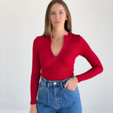 Zina Top - Red