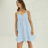 Sucker For You Mini Dress - Lt Blue