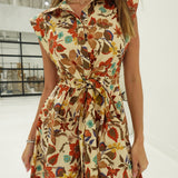 Emilee Mini Dress - Tan