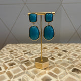 Turquoise Statement Earrings
