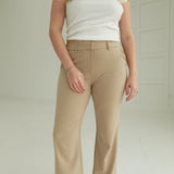 Suited For You Pants - Taupe