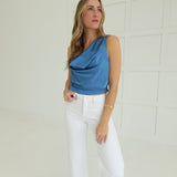 The Simple One Blouse  - Slate