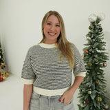 Janie Contrast Sweater