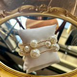 Chunky Pearl Bracelet Stack
