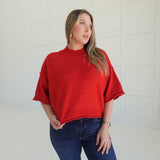 Fatal Reaction Sweater - Red